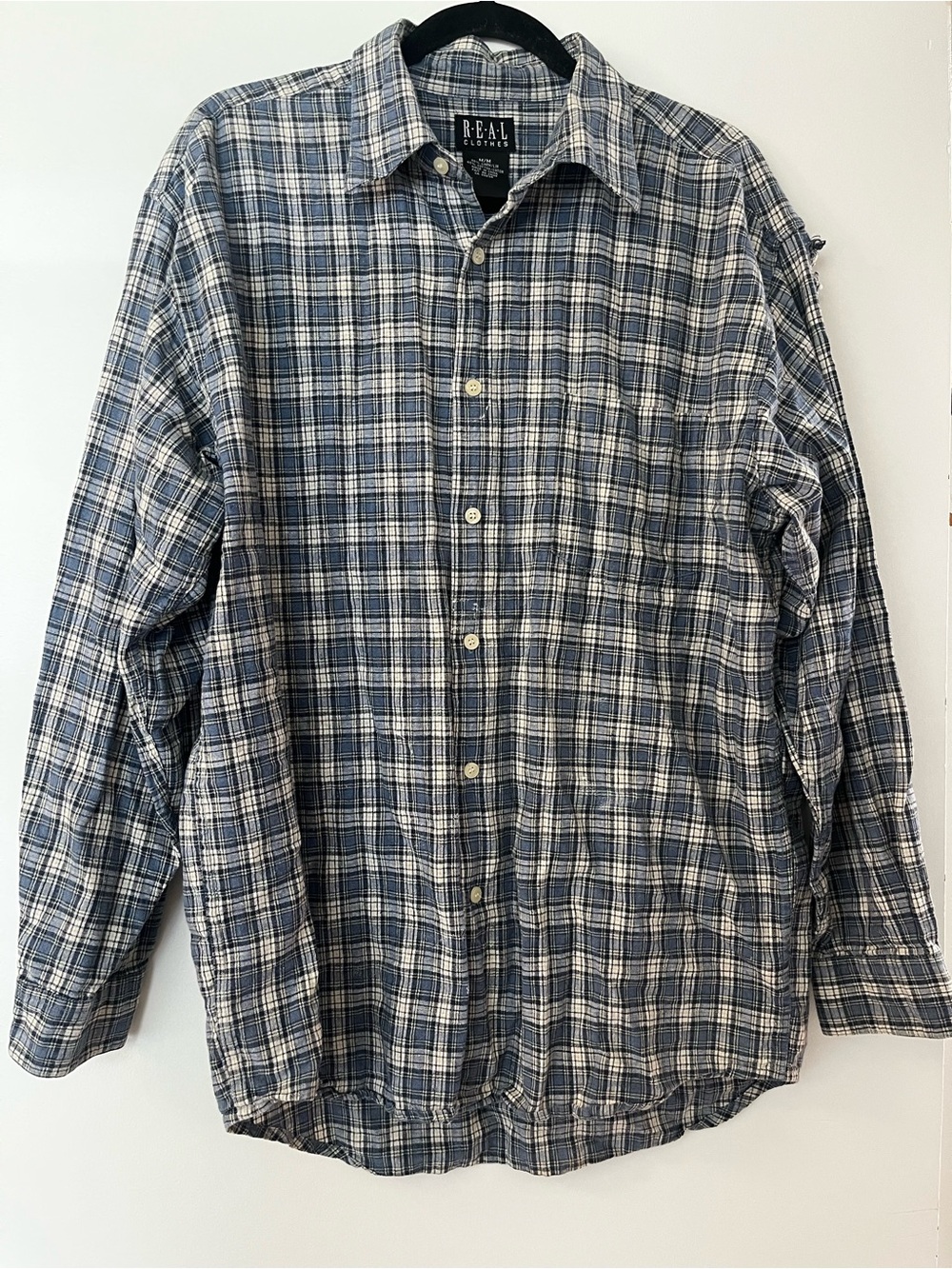 Real Clothes | Plaid Button Up Shirt